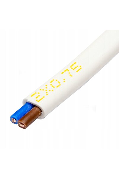 Elektrokabel Turek Cablu pentru clădire de apartamente OMY 2x0,75 300V - 25m