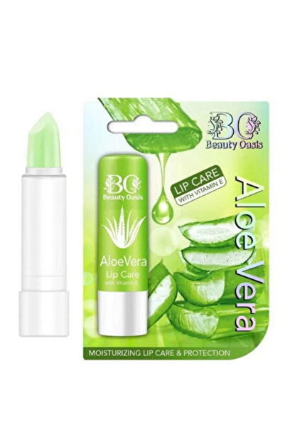 beauty oasis Lip Care Aloe Vera With Vitamin E 3.5G
