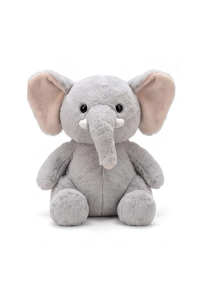 Feyza Oyuncak Sitting Plush Elephant 40 cm |   Sleeping Companion and Emotion...