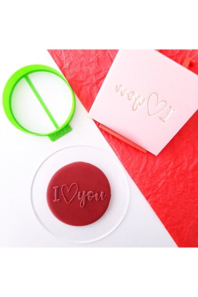 I Love You 2 – MorphoMark Şeker Hamuru Kabartma Baskı Kalıbı