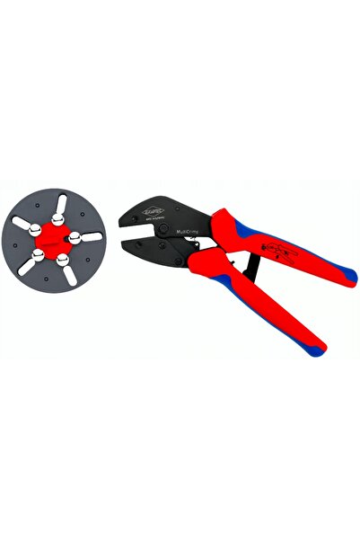 Knipex Clește de sertizat MULTICRIMP KN9733LE cu magazie interschimbabilă