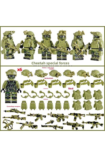 Choice Negro Building blocks, figures, humanoid dolls, toys, miniature humano...