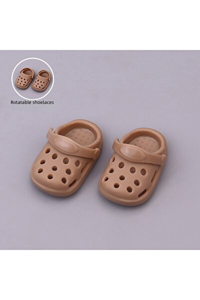 Choice Brown Cute Mini Doll Clog Shoes Suitable for LABUBU 10cm & 15cm Cotton...