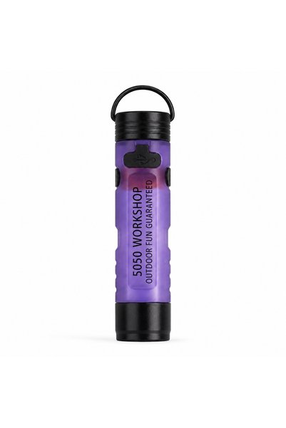 Choice Purple Mini 5050 Rechargeable LED Pocket Flashlight Clip-On Hat Light ...
