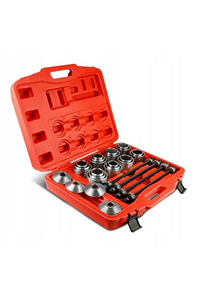 Silver Set extractor de rulmenți cu presă, 28 piese, 34-82 mm, pentru presare...