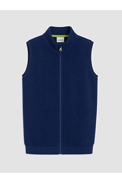 LC Waikiki High Collar Boys' Fleece Vest (W6)