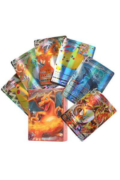 Choice 60Vmax 60/100Pcs English Pokemon Cards shining MEGA GX EX Vmax Vstar H...