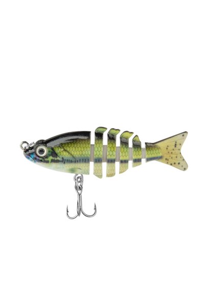 Choice Color 10 CIBO 1pc Mini Multi-Segment Fish Bionic Hard Bait-6cm/5g-Suit...