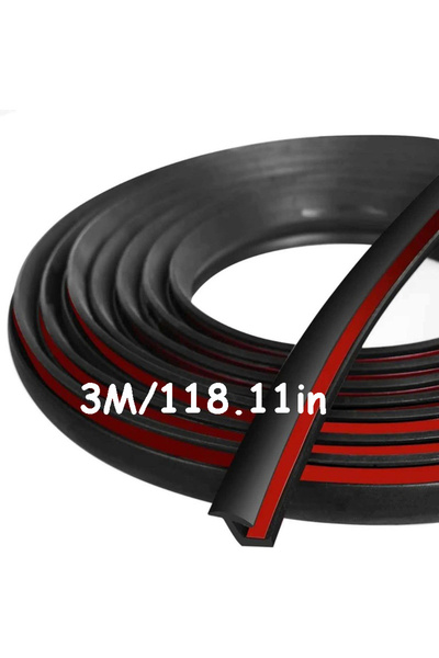 Choice شريط مطاطي لحماية حواف رفارف السيارات من 3M، شريط مطاطي EPDM بطول 2 مت...