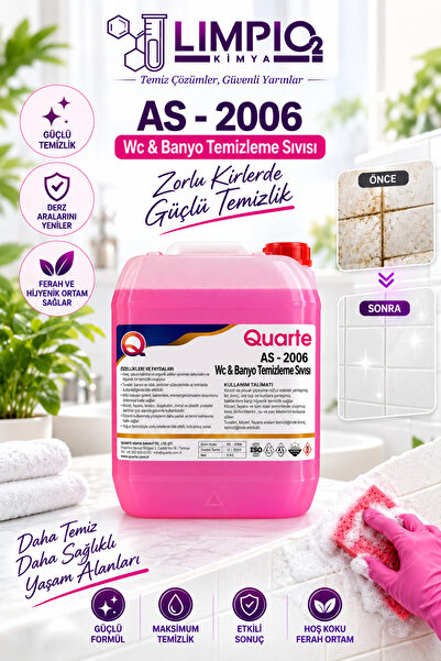 Tuvalet ve Banyo Derz Temizleyici-30L