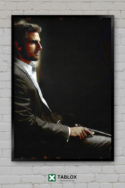 tablomaxtbx Collateral Movie Action Poster Art Frame Look Decorative Mdf Pain...
