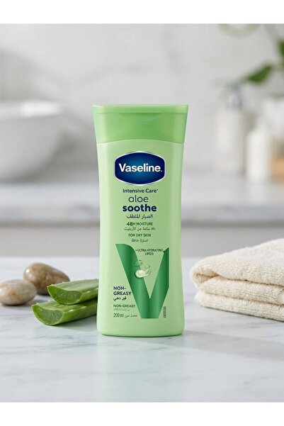 Vaseline لوشن الجسم بالصبار المنعش، 200 مل