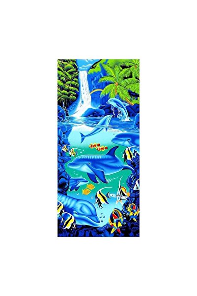 odjas Prosop pentru plaja, Microfibra, 100 x 180 cm, Multicolor
