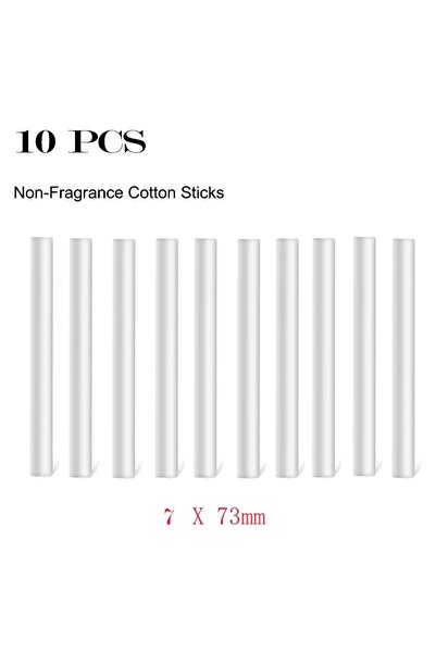 Choice 10pcs 7X73mm Non-Fragrance Cotton Core for Car Outlet Air Freshener Au...