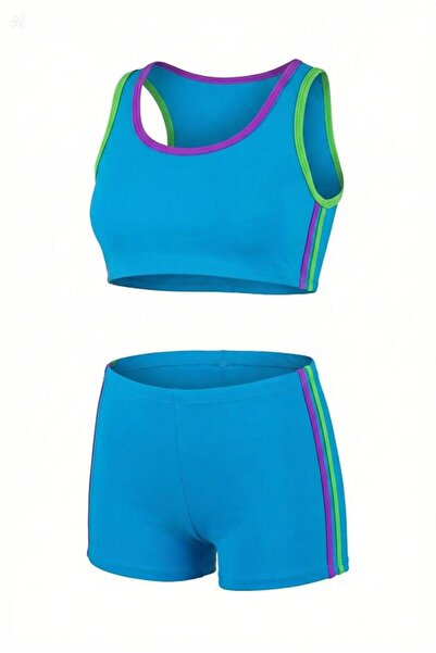 Endeep 218426 Girls' Shorts Swimsuit