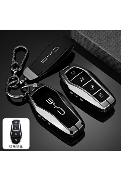Choice Type-B Set-2-2 Key Case Cover for BYD Song Plus Atto 3 Han EV Tang DM ...