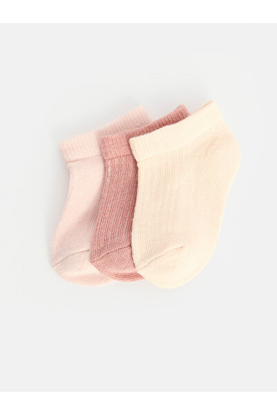 LC Waikiki Nevavm with a Difference of Price Lcw Eco Pink Plain 3-Pack Girls'...