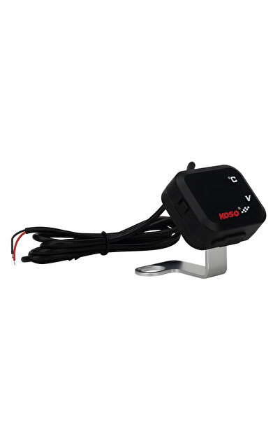 Choice شاحن USB سريع متعدد الوظائف للدراجات النارية 3 في 1 أسود اللون 10-24 ف...