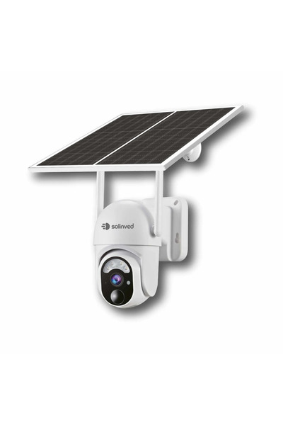 Güneş Enerjili Akıllı PTZ WIFI Kamera - CM 04