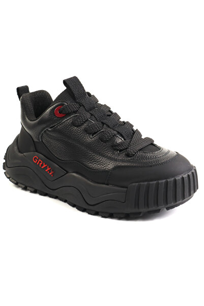 Gryxx Pantofi barbati piele naturala 1JS90003A 01 N-negru-41