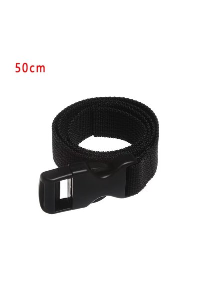 Choice 50cm Travel Tied Nylon Cargo Tie Down Luggage Black Durable Lash Belt ...