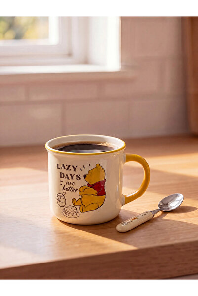LC Waikiki LCW HOME Karışık Winnie The Pooh Baskılı Seramik Kupa 320 Ml