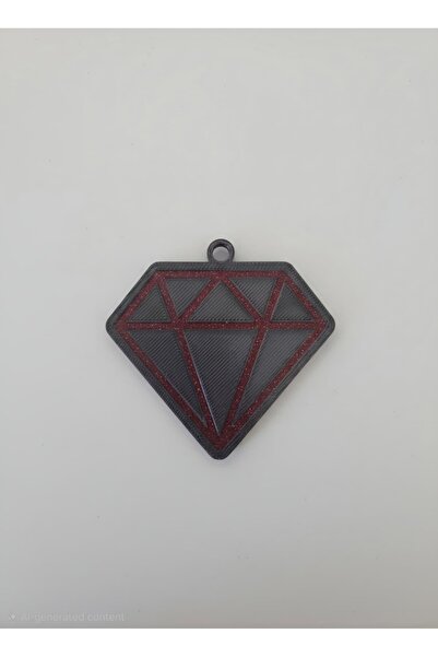 OEM 3D Printed "Diamond" Smart Keychain with Integrated NFC Chip