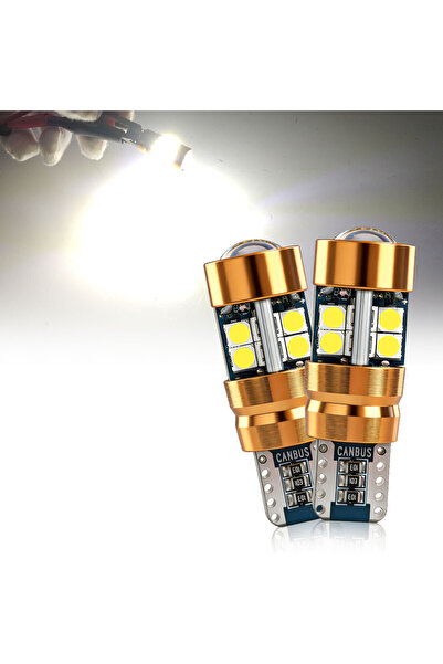 Choice 2pcs White 2/6/10PCS LED Signal Light Bulb Package 3030 12V 24V DC Ora...