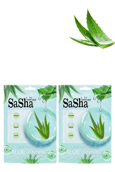 SASHA 2 Pieces Aloe Soothing Fresh Mask