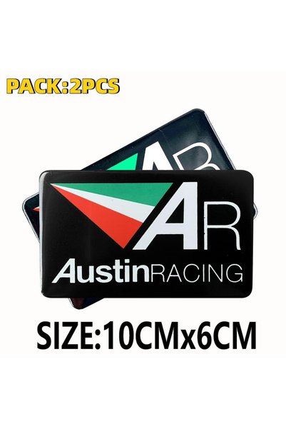 Choice 008-2PCS 3D Aluminum Heat Resistant Stickers Motorcycle Exhaust Pipes ...