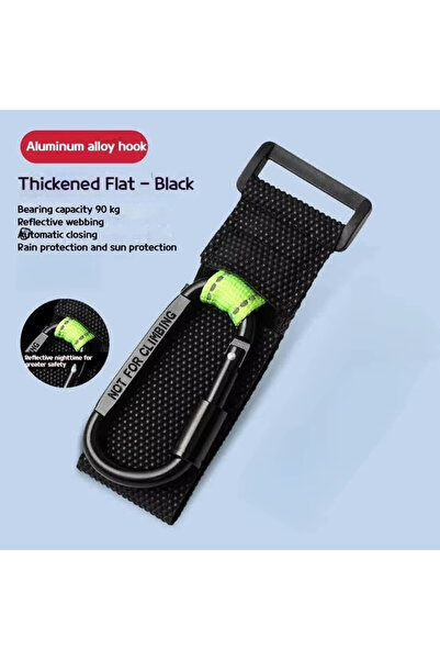 Choice black Heavy Duty Aluminium Alloy Hooks, Multi-functional Solid & Thick...