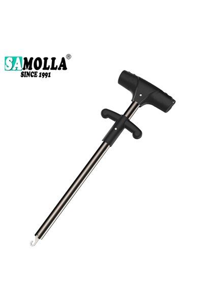 Choice grey large Fishing Hook Remover Tool Fishing Lure Remover Aluminum Tub...