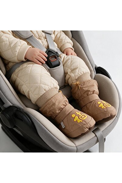 OEM Botoşei impermeabili de iarnă pentru bebe, interior îmblănit, talpă anti-...