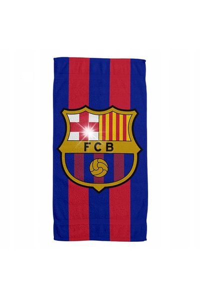 NO BRAND Prosop FC Barcelona 100x180 cm din microfibră 118668 - multicolor