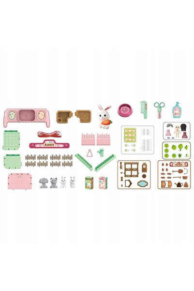 woopie KIT MIC DE VETERINAR PENTRU COPII, VALIZĂ DE CĂSĂTORIE DE PĂPUȘI