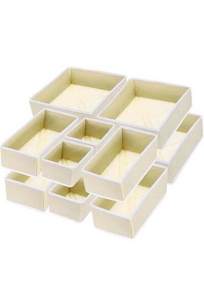 Generic 12 Pcs Clothes Drawer Organisers，Foldable Underwear Drawer Organizer ...