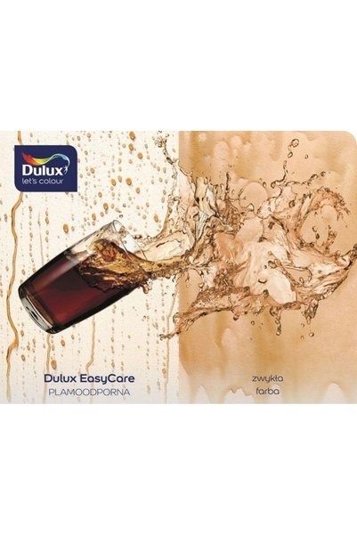 DULUX Vopsea de perete latex EasyCare Alb Impecabil mat 2,5L