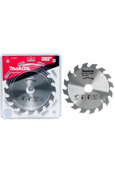 Makita LAMĂ DE FERĂSTRĂU DE ARGINT PENTRU LEMN 185*30*16Z - M D-03903