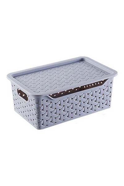 Generic Multi Functional Plastic Organizer Storage Box Grey