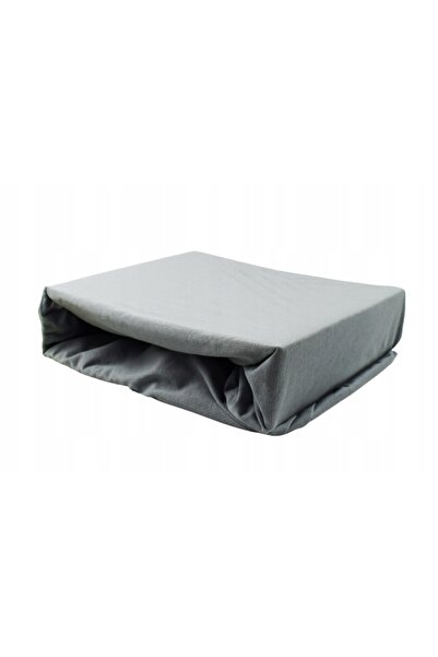 Mack Cearșaf de pat din jerseu cu elastic 220X200 galben