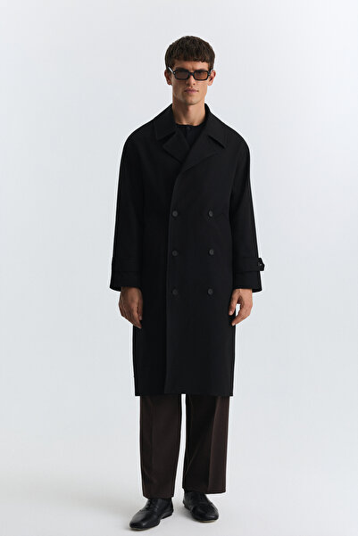 Antioch Uzun Relaxed Fit Trençkot
