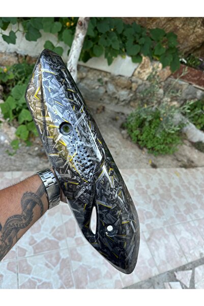 Genel Markalar Honda Dio Forget Karbon Egzoz Korumalığı