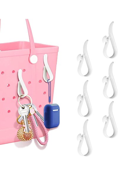Generic Hooks Accessories for Bogg Bags, 6 PCS Insert Charm Key Holder Clip C...