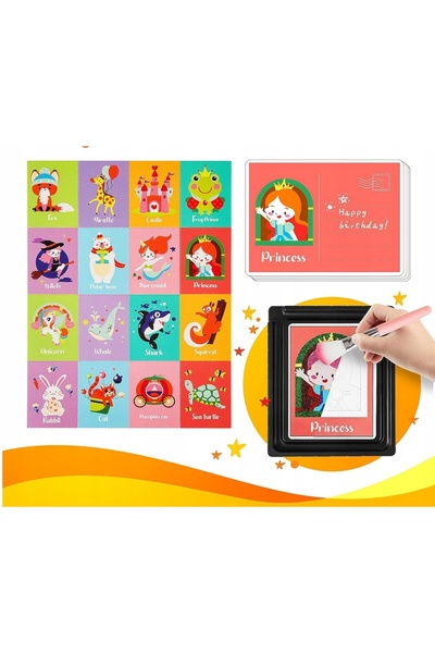 NO BRAND Set creativ de pictură cu sclipici DIY
