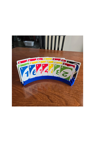 DU&ER 3-Tier Playing Card Holder – Playing Card Stand and Card Organizer