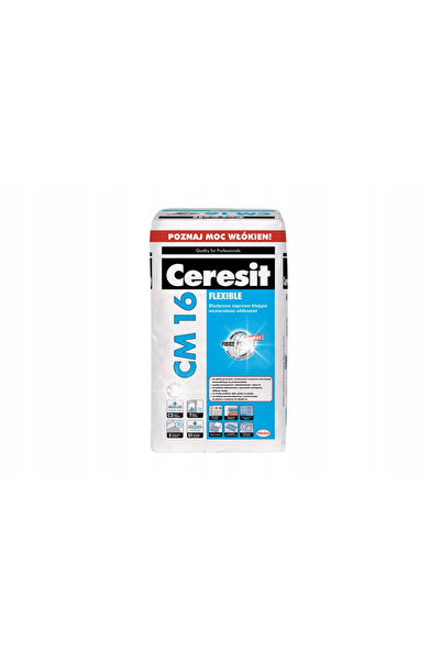 Ceresit CM16 Adeziv gel flexibil cu elasticitate ridicată și fibre 22.5kg