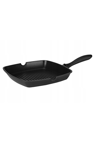 Galicja Tigaie grill antiaderentă de 28cm, neagră