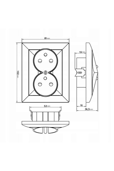 ABEX PEARL DOUBLE NEST P/T B/U ALB - E+9002139