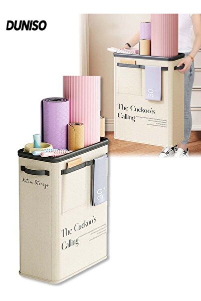 Generic Large Yoga Equipment Storage Organizer, Easy-Grip Foldable Yoga Mat H...