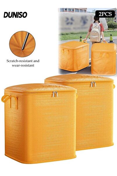 Generic 2 Pack Extra Large Storage Bags,Foldable Storage Bins with Carry Hand...